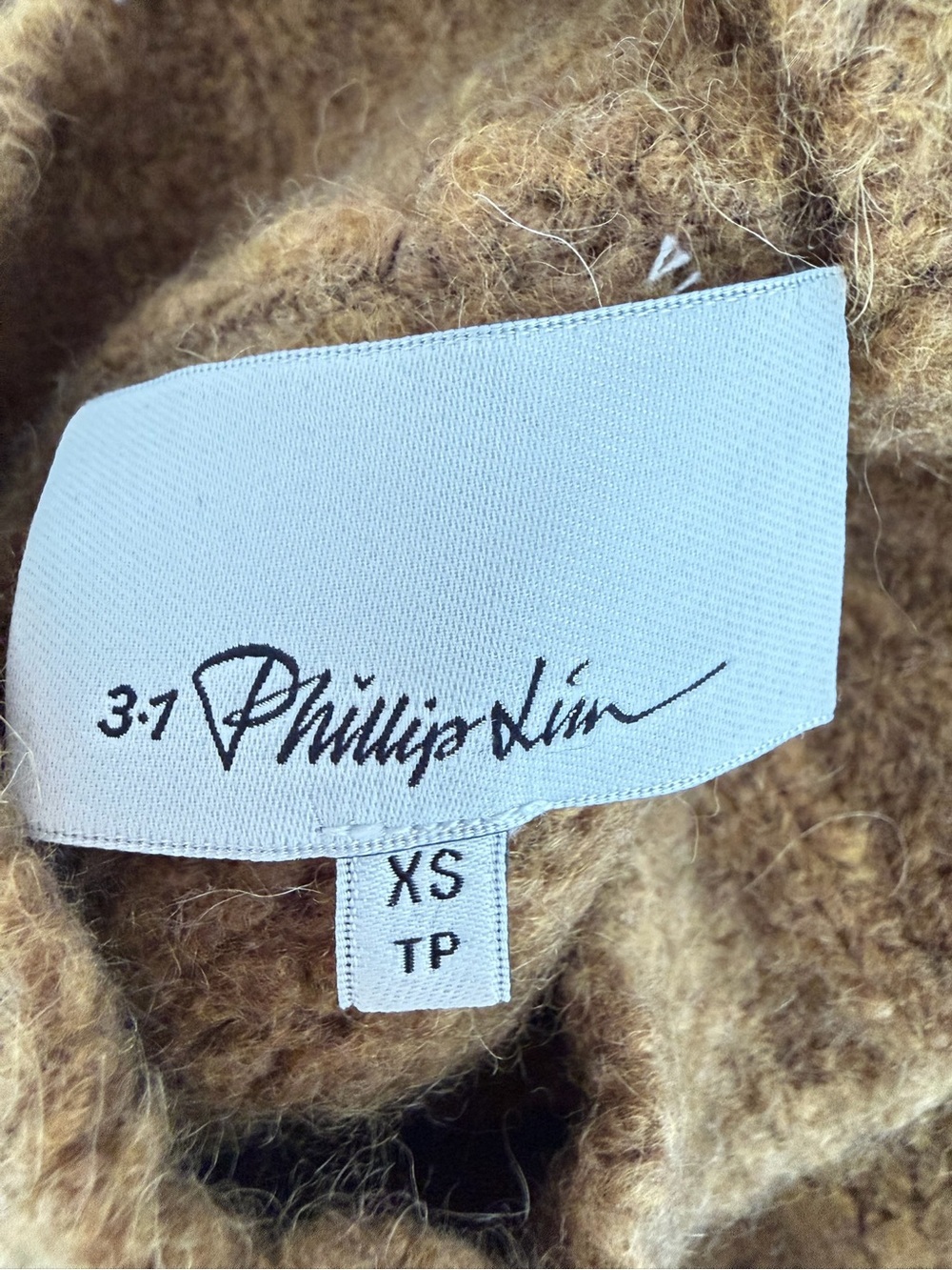 3.1 Phillip Lim Mock-Neck Drop-Shoulder Pullover Sweater Size XS 8288 - Picture 7 of 8